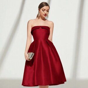 Women’s Classic Strapless Cocktail/Occasion Dress XS-XL